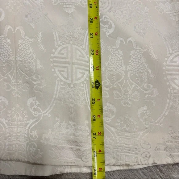 SHANGHAI TANG WHITE  SILK LINING WOMENS JACKET SIZE US 10 - Picture 5 of 8